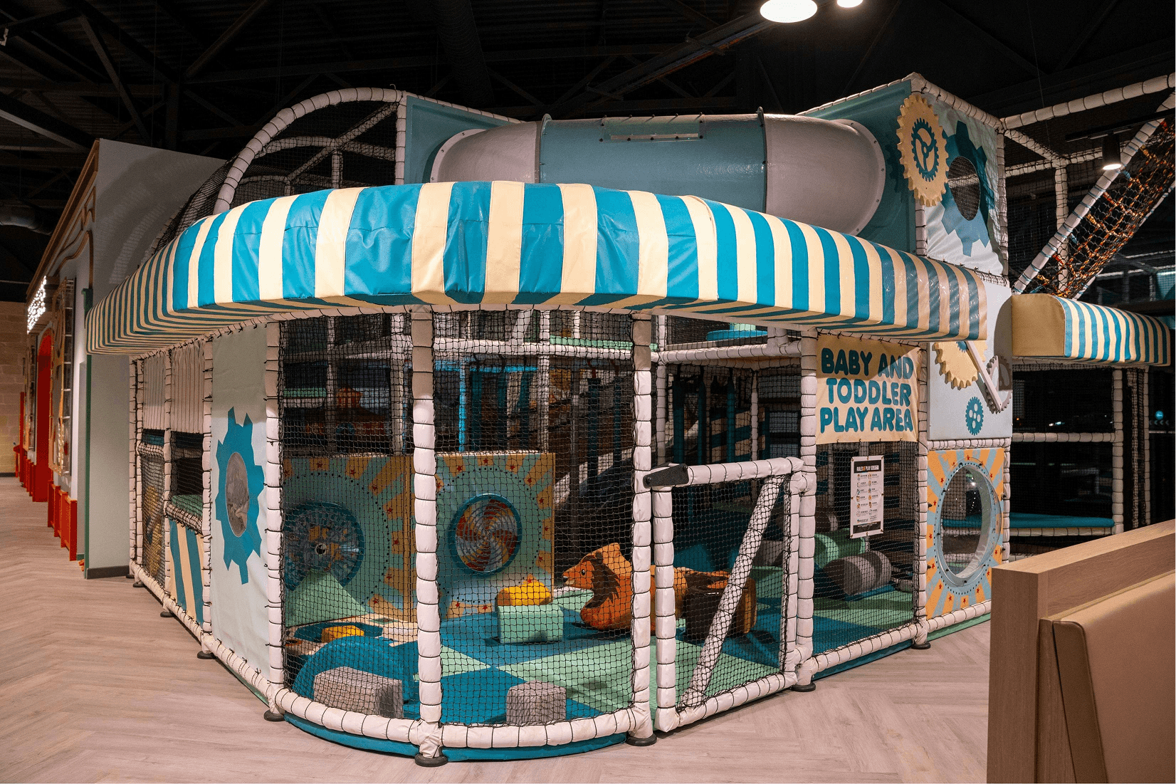 House of Play indoor play installation at Welcome Break Rotherham